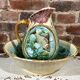 Majolica toilet set Onnaing