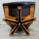 Leather and beech relaxation chair - 1970 / 1980