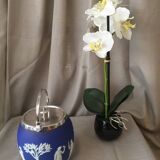 Seau a biscuit en porcelaine de wedgwood a decor tournant de femmes a l'antique