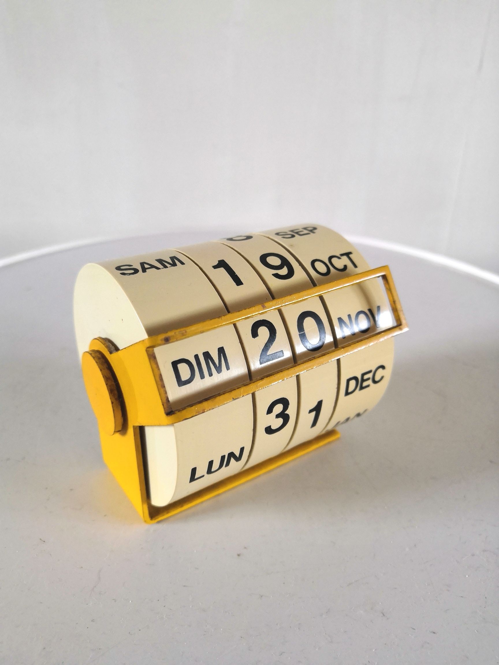 Riart and Bigas perpetual calendar for Disform Italy 50s-60s