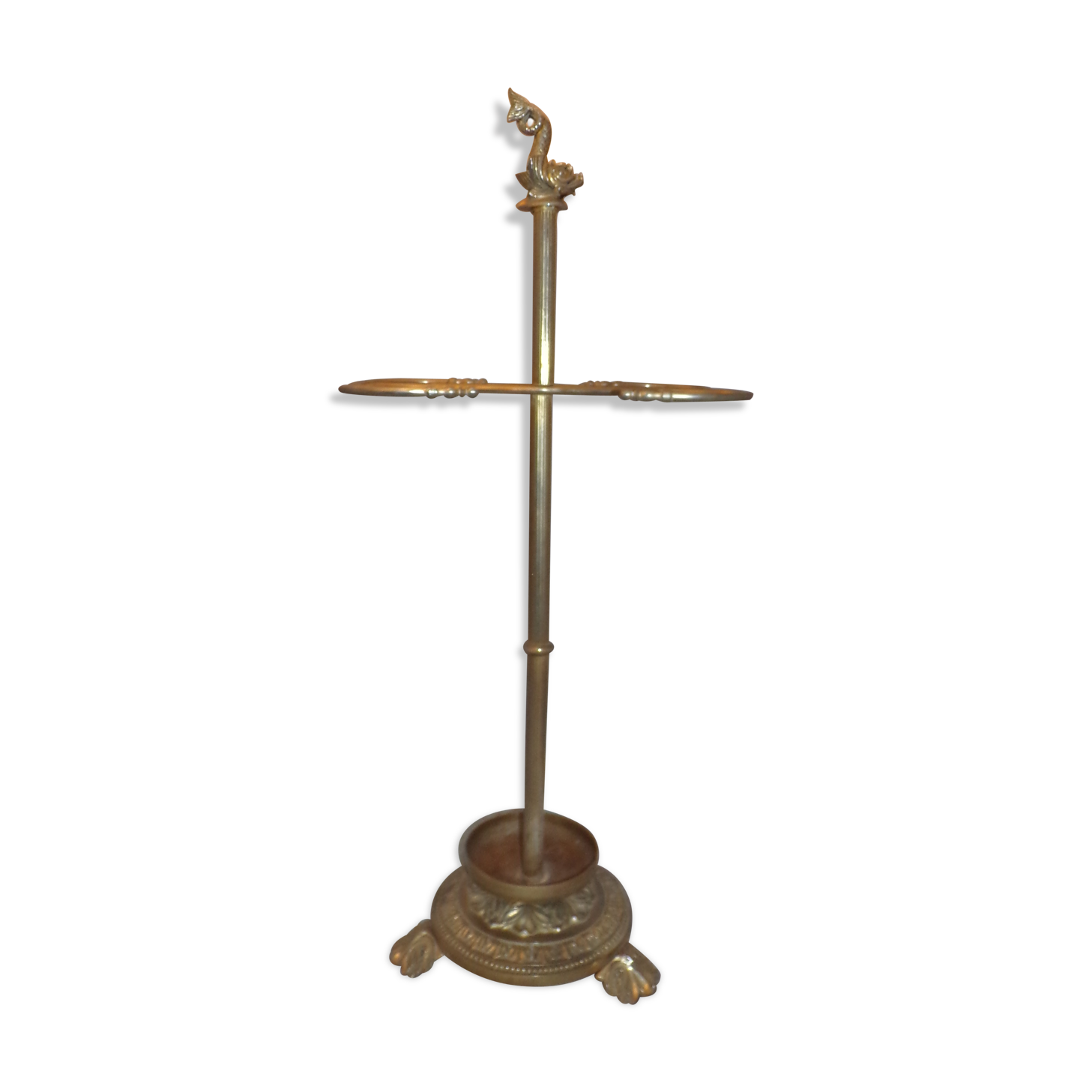Brass umbrella holder
