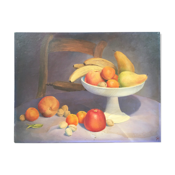 Tableau coupe de fruits