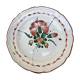 Assiette ancienne décor floral