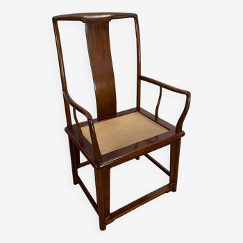 Sublime old teak armchair