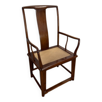 Sublime old teak armchair