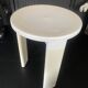 Tabouret tatay blanc vintage années 70