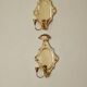 Large wall sconces in baroque style, Swedish, Mid-Century