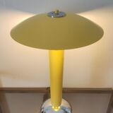 Vintage yellow mushroom lamp