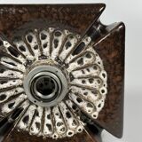 1960s/70s Ceramic Wall Lamp, Mid-Century Wall Sconce, Space Age Design