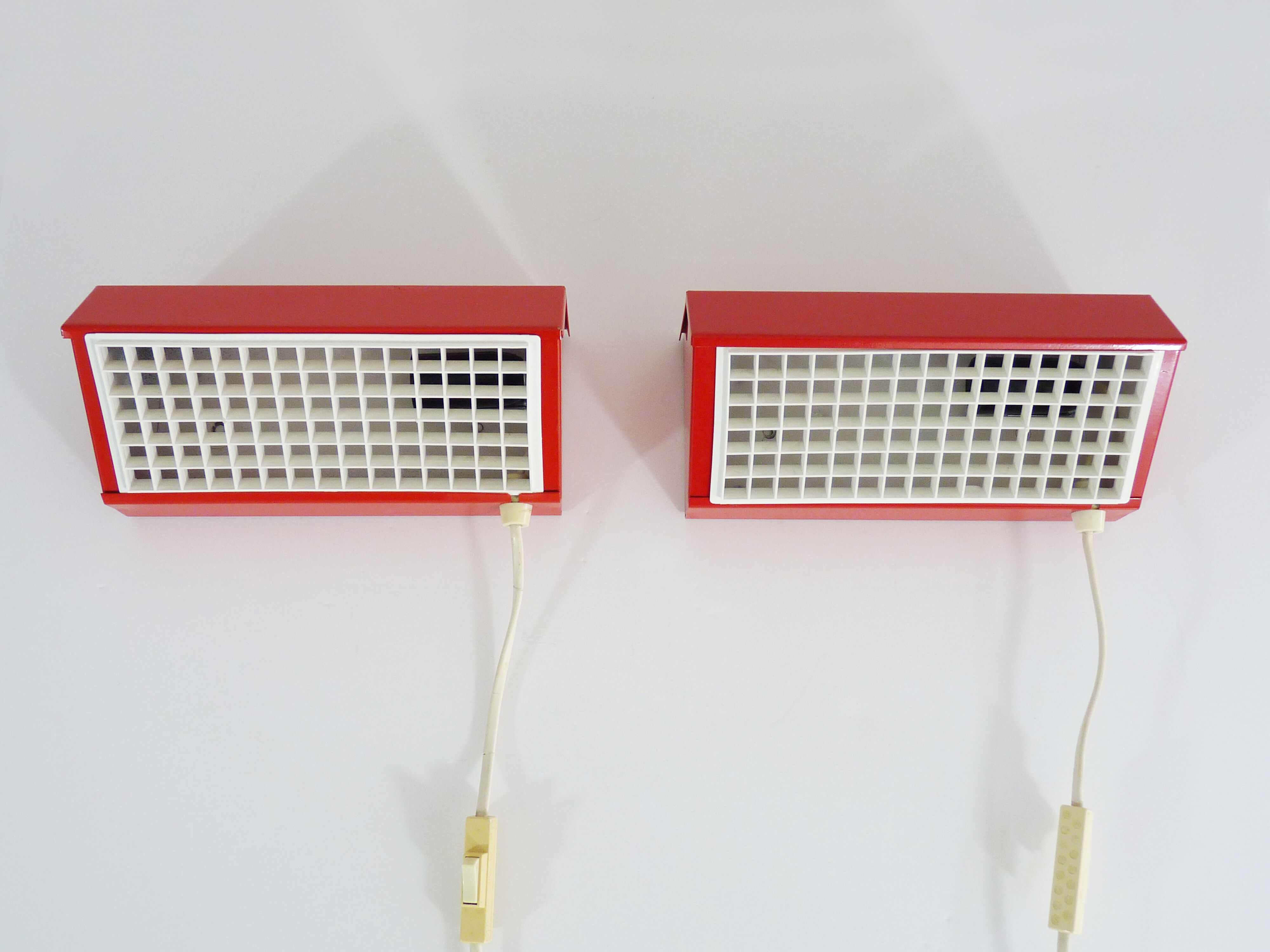 Pair of wall sconces Ikea Sweden Typ V204 year 80