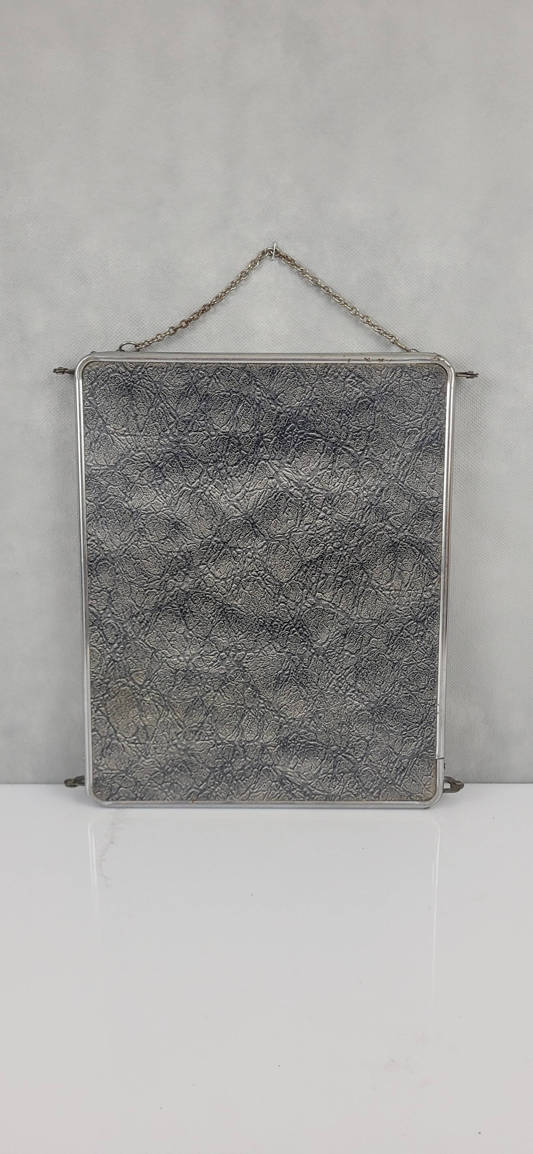 Vintage triptych mirror & barber's cabinet, 1930s