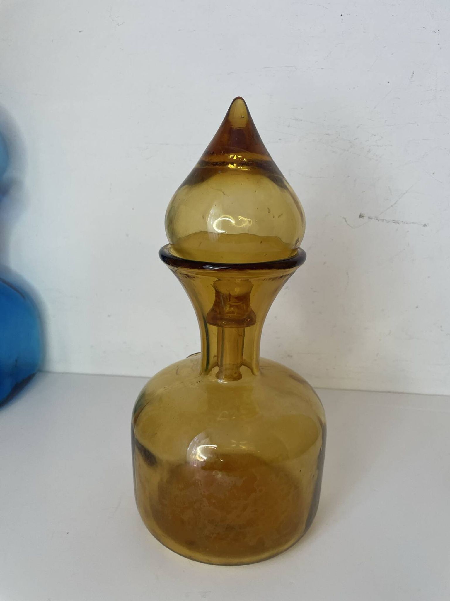 Italian carafe Empoli Fleur de Lys