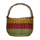 Panier osier et scoubidou
