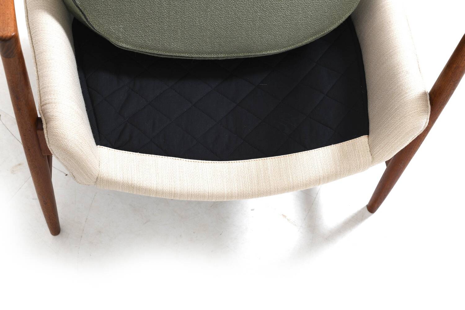 Early Ib Kofod Larsen Easychair Model 4346 / New Upholstered!