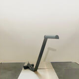 Italian black-lasated metal lamp 1960s