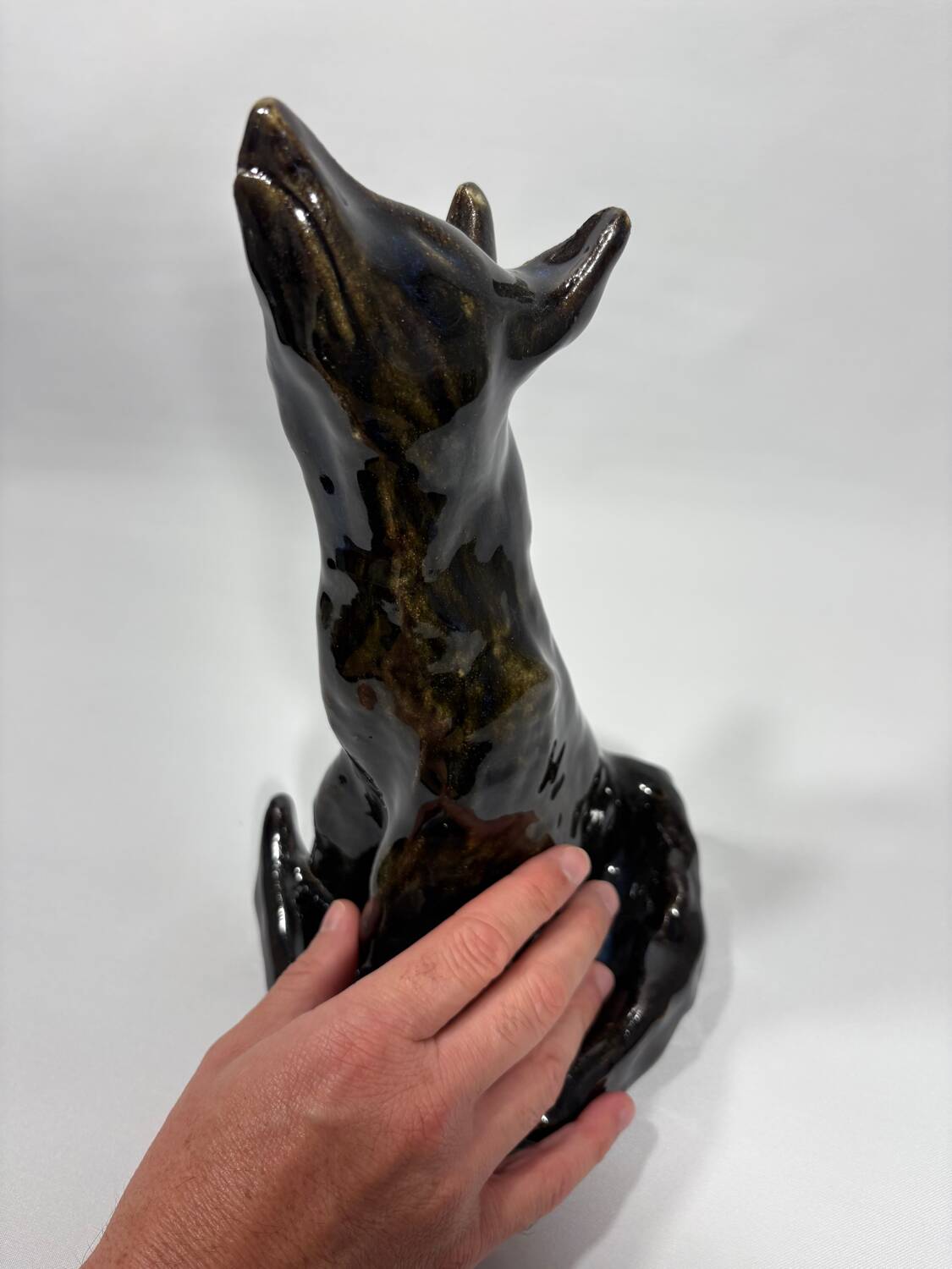 Fox sculpture