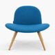 Orlando wood armchair – Softline – Busk+Hertzog – Danish design