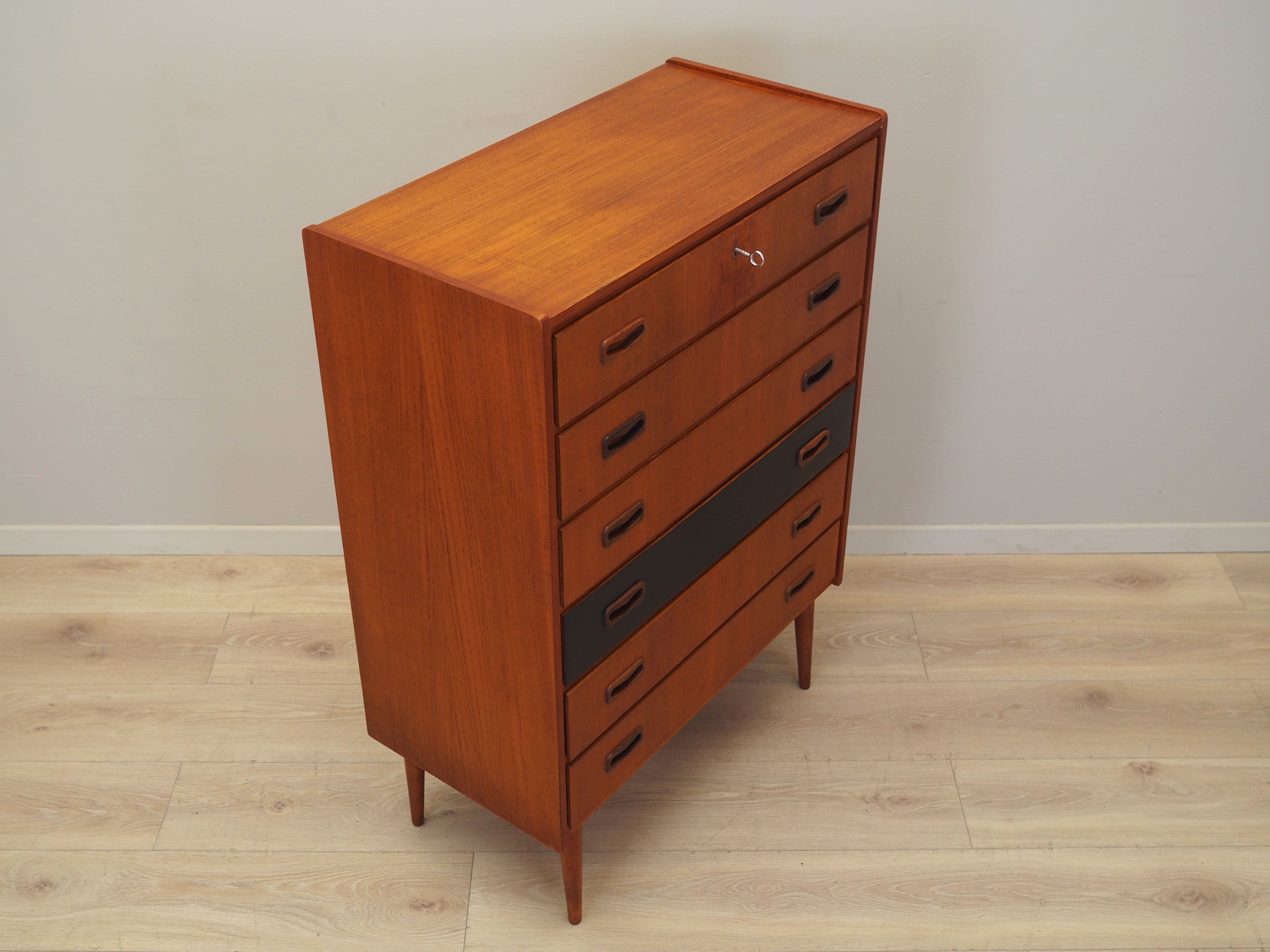 Commode en teck, design danois, années 1970, fabriqué au Danemark