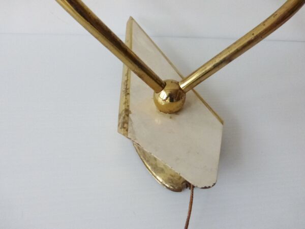 Paire d'appliques double typique 1950 vintage rockabilly 50's wall lights