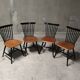 4 Scandinavian 60's Samcom lounge chairs