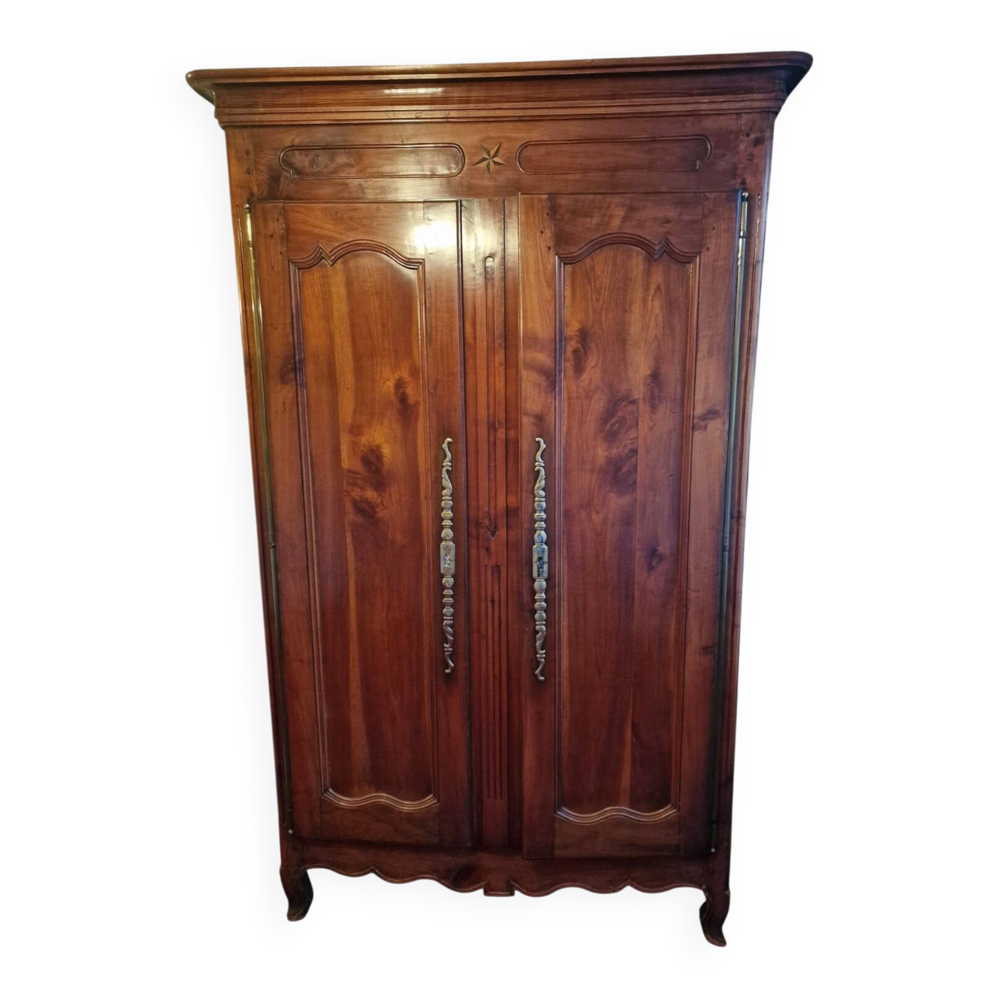 Louis XV wardrobe in cherry wood