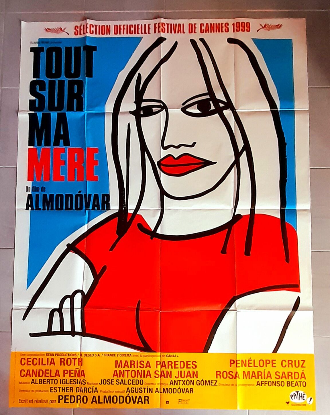 Original movie poster Almodovar