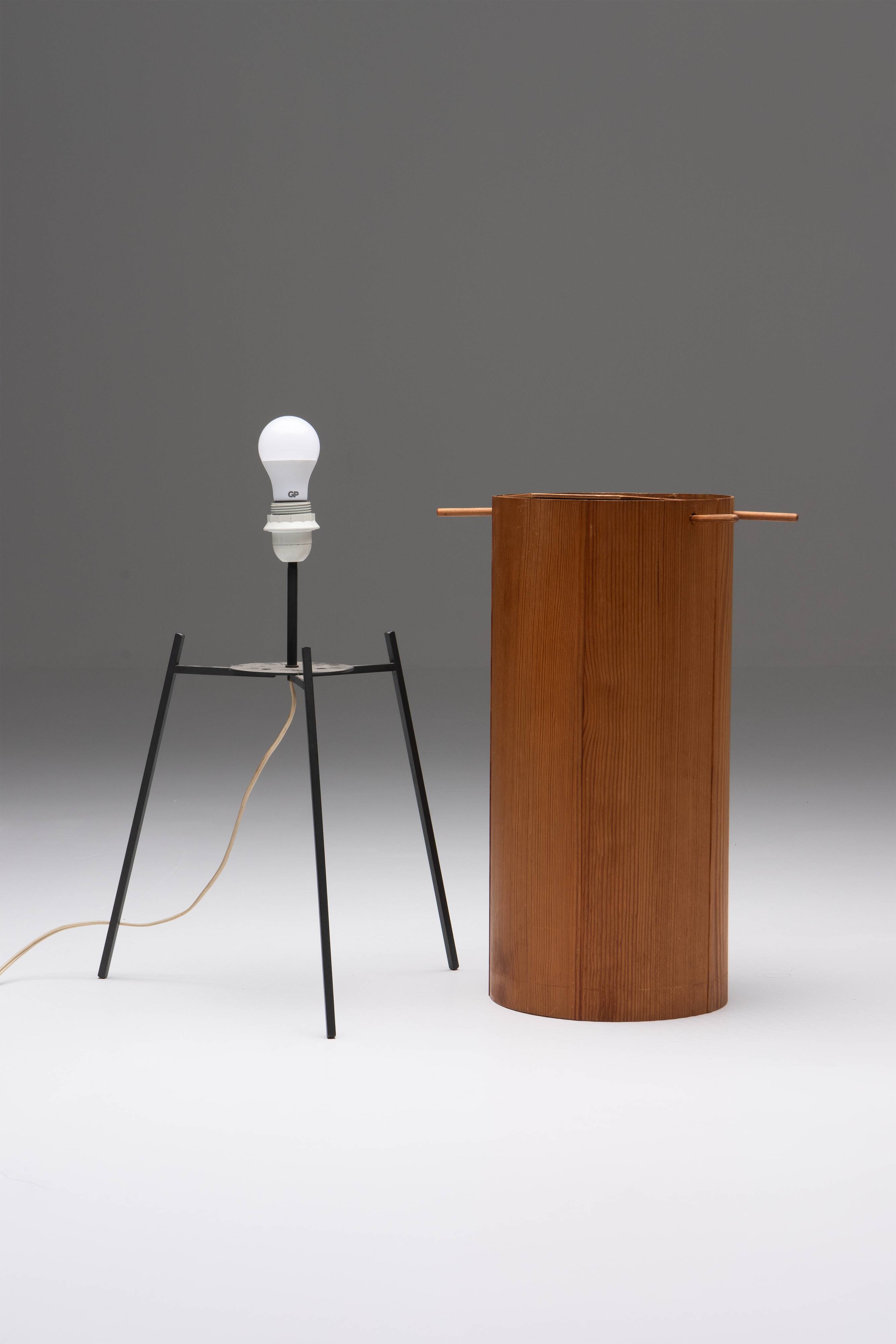 50ties Tube Shade Floor Lamp