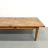 Monumental XXL Pine Farmhouse Table (3.20m) – 1970s