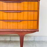 Scandinavian teak row