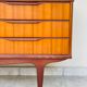 Scandinavian teak row