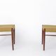 Set 5+1 Vintage Teak Dining Chair Set , 1970s German Lübke Style