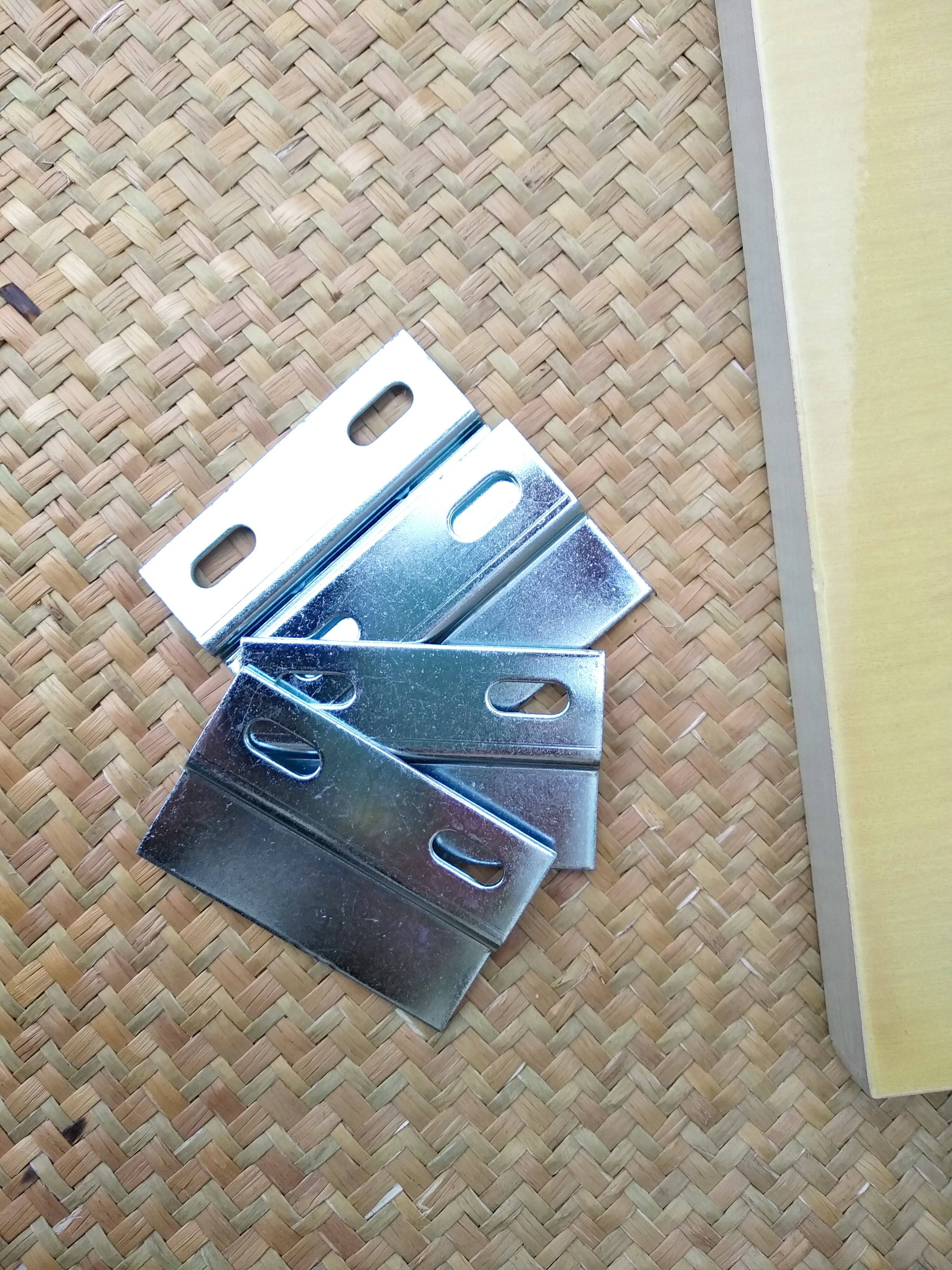 Pair of 1960s hanging bedside tables