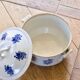Large 19th-century tureen signed St Uze St Vallier, steel earthenware