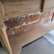 Console en noyer