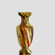 Italian vase Cristal Fiam vintage