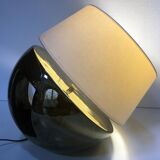 Grande Lampe Vintage • Faïence Émaillée • Louis Drimmer • Space Age • 1960