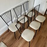 Set of Colette Gueden style chairs