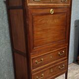 Secrétaire ancien époque Louis XVI en acajou – Élégant et fonctionnel