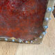 Flat wooden trunk
