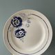 Set of 6 vintage plates in St Amand earthenware, made in France