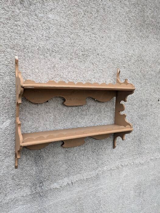Old hanging shelf