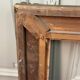 Wooden frame with stucco and gilding from around 1900