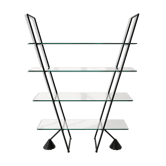 Étagère triangulaire Bauhaus. Années 80.