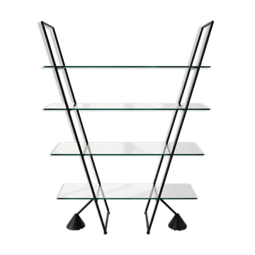 Triangular Bauhaus shelf. 80s