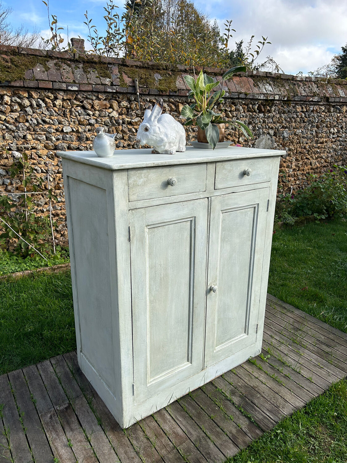 Antique country-style sideboard