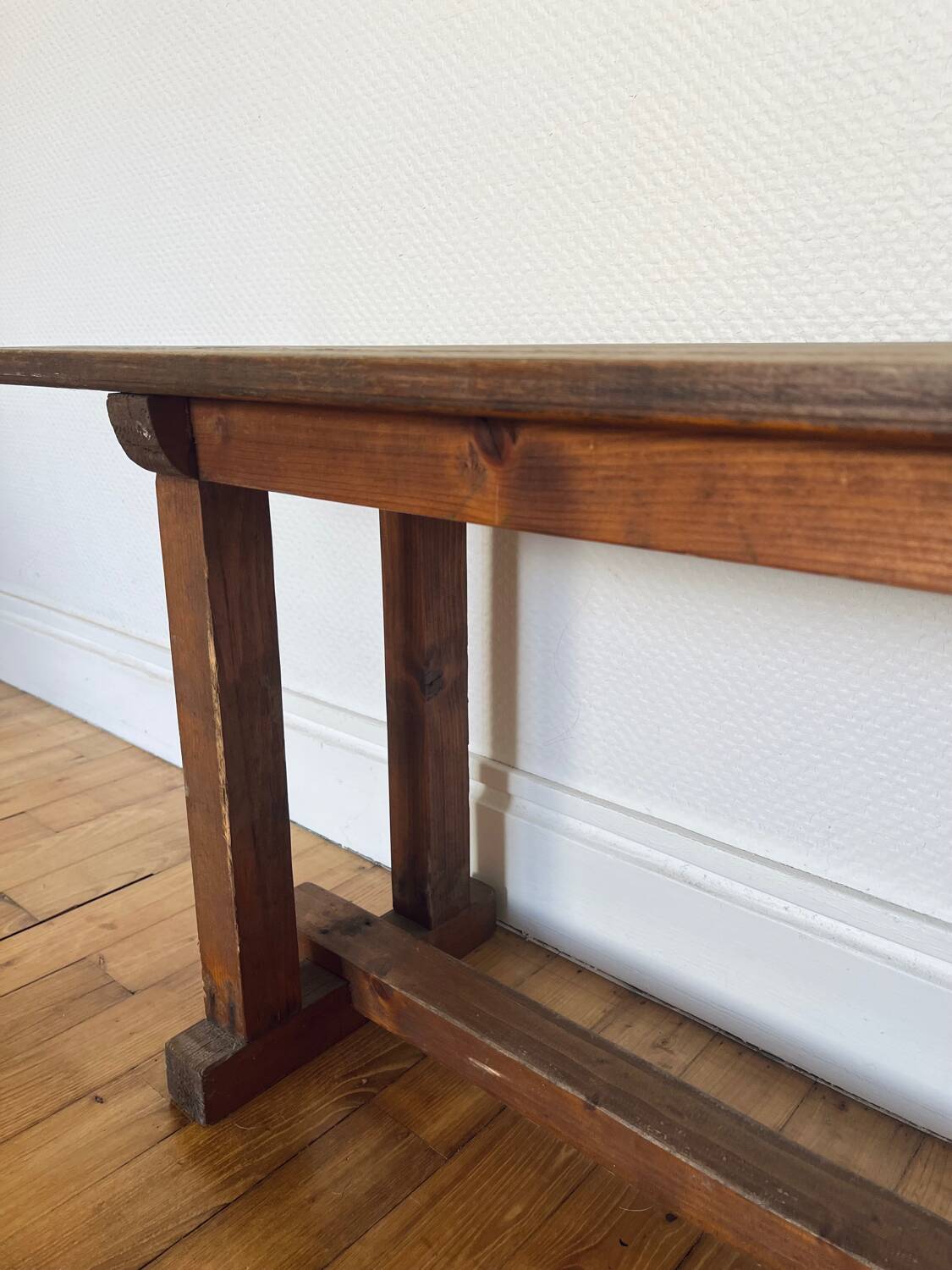 Vintage wooden bench