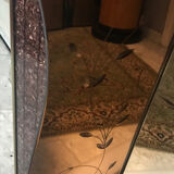 Mirror - venetian art-deco coat holder 126x193cm