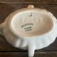 Double Sauce Boat Antique PILLIVUYT Gras & Maigre White Porcelain #D