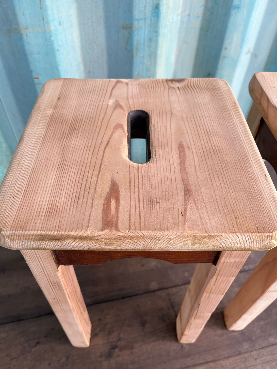 Old farmhouse stool