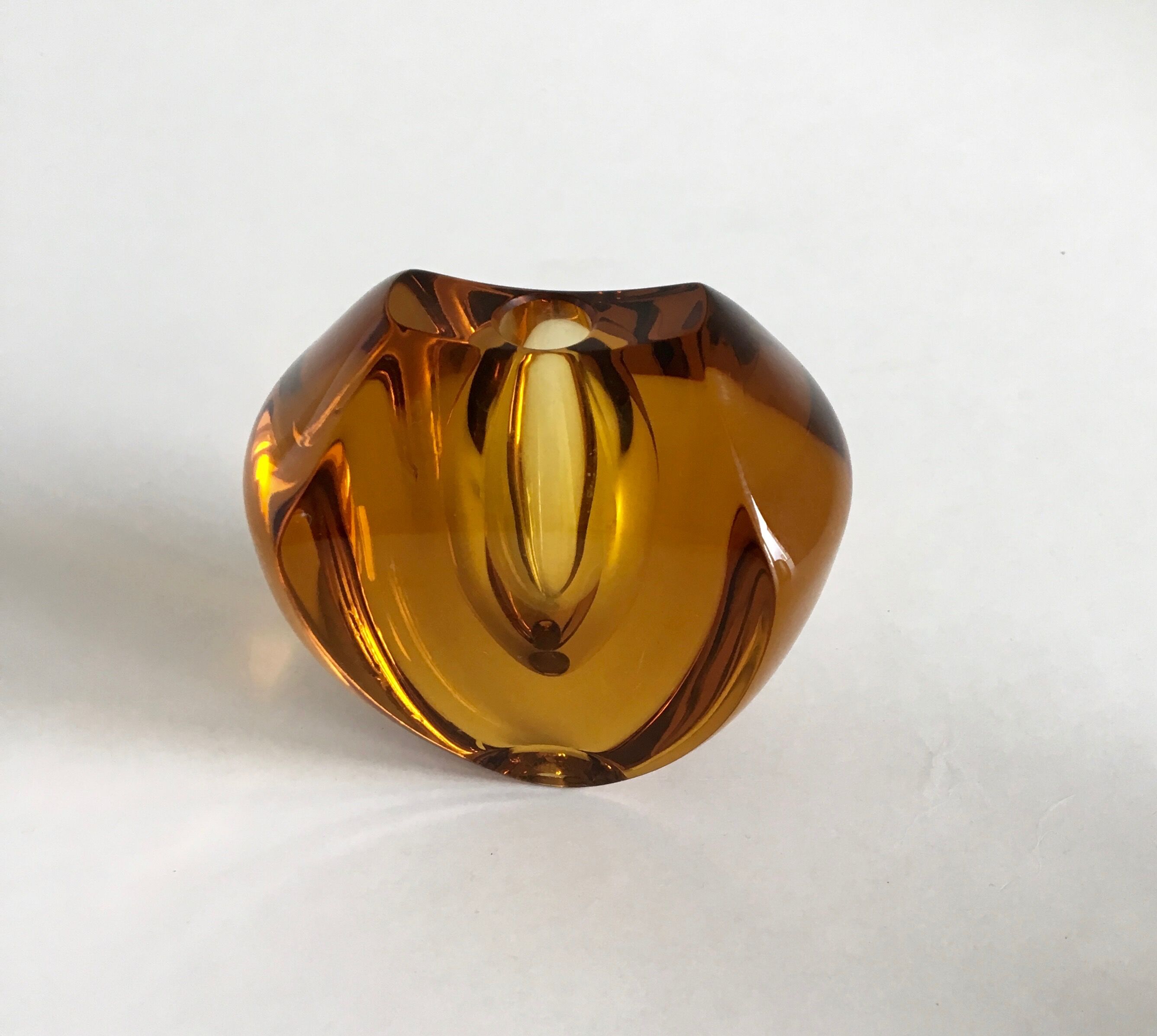 Vase en verre tchèque